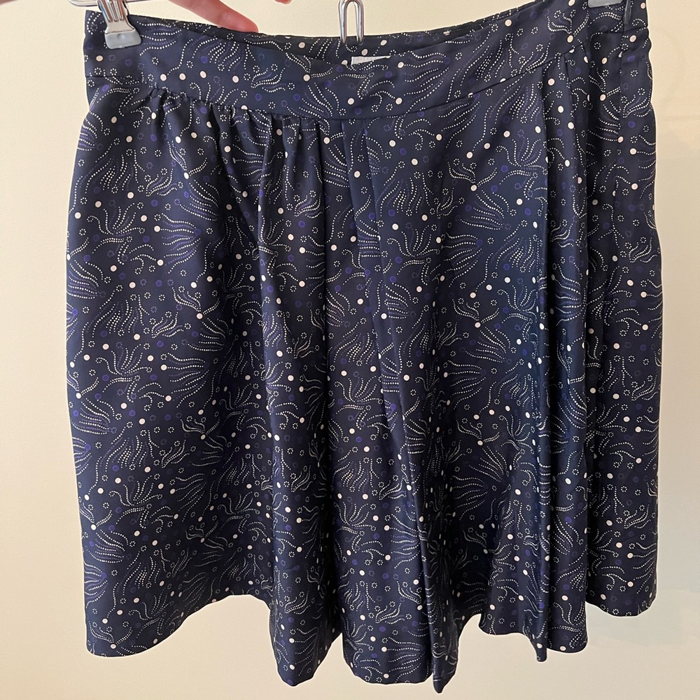 Steven Alan silk short skirt